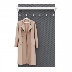 Вішак настінний Оксфорд Білий