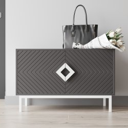 Підставка для взуття Оксфорд Біла