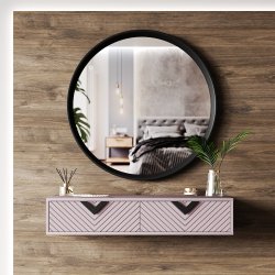 Трюмо Оксфорд Чорне