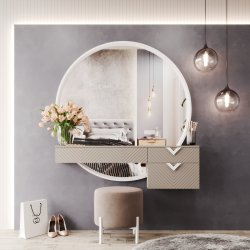 Трюмо Оксфорд 2 Біле