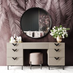 Трюмо Оксфорд 4 Чорне