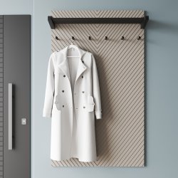 Вішак настінний Оксфорд Чорний